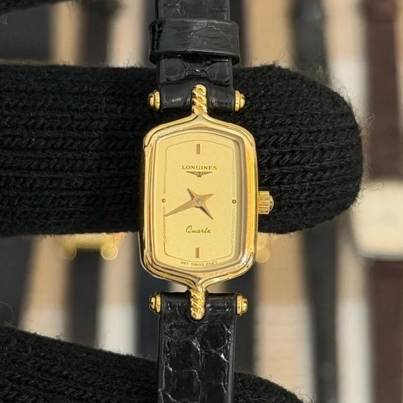 Vintage 1980s Longines Grande Classique 961-6567 Women’s Watch [Gold-Plated] - Picture 5 of 10